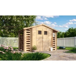 Casetta con Pavimento in Legno Legnaia 328x206x218 cm