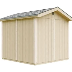 Casetta da Giardino in Legno Miele 236x250 cm 6 m2 con Pavimento