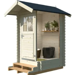 Casetta da Giardino in Legno 138x158 cm 28 mm Blockhouse