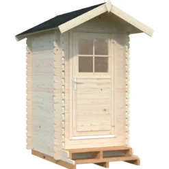 Casetta da Giardino in Legno 138x158 cm 28 mm Blockhouse