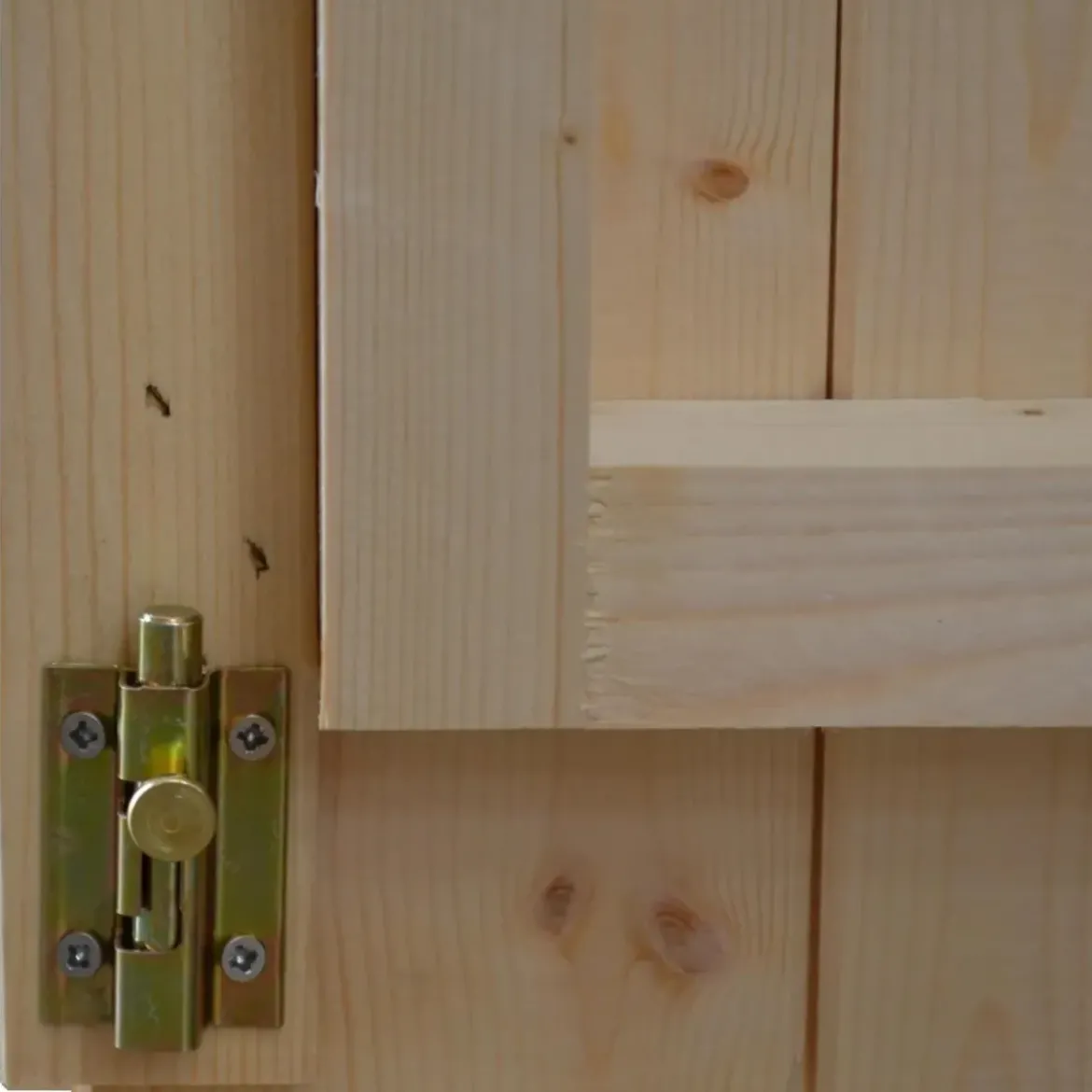 Casetta in Legno Addossata 218x130 cm con Porta Doppia e Pavimento