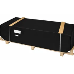 Casetta in Legno con Pavimento 3x3 m Block House Doopia Porta Finestra