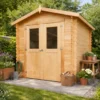 Casetta in Legno da Giardino 200x200 cm 3mq 28mm Blockhouse