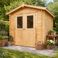 Casetta in Legno da Giardino 200x200 cm 3mq 28mm Blockhouse
