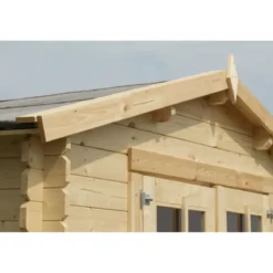 Casetta in Legno da Giardino 3x2 Blockhouse 28 mm Rimessa per Attrezzi