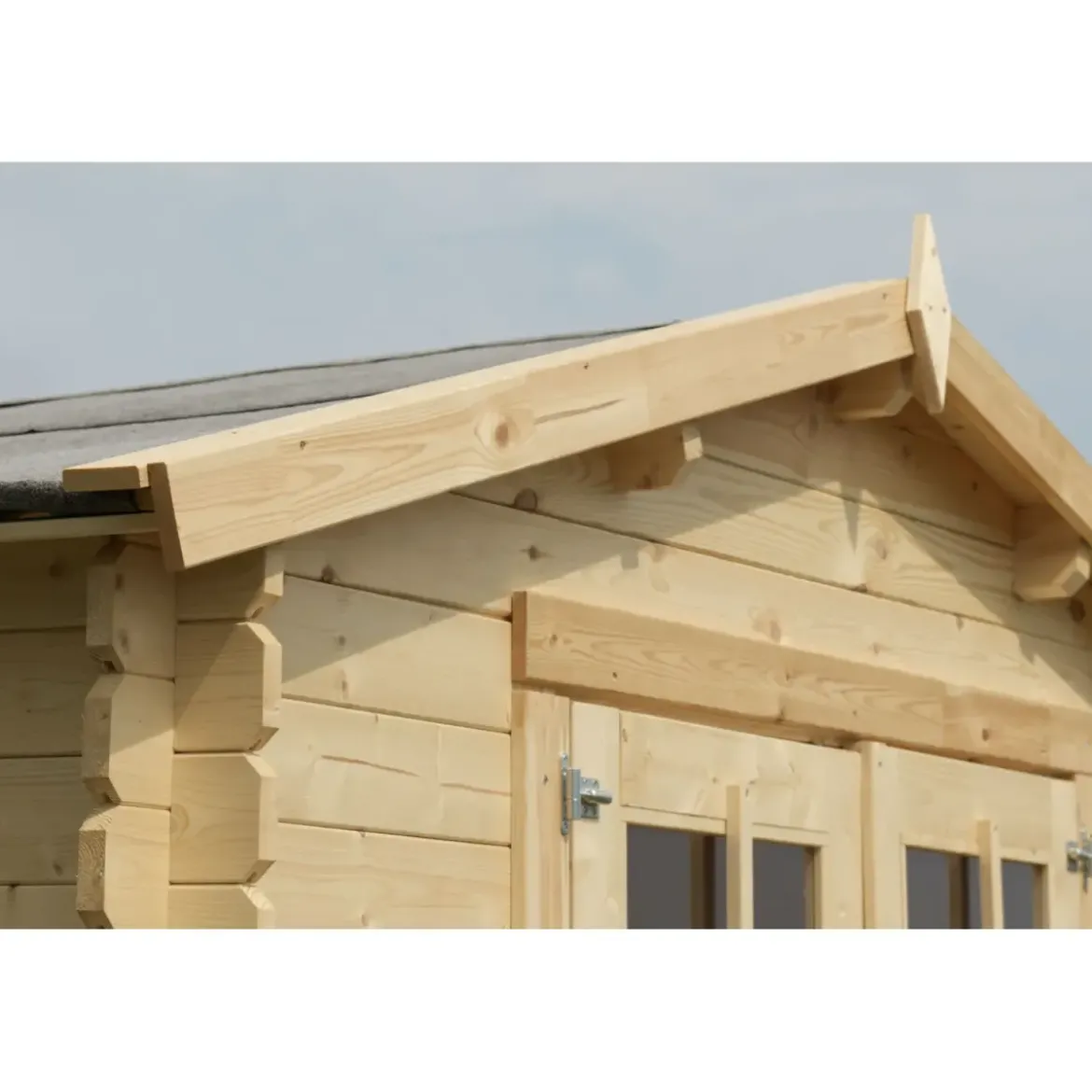 Casetta in Legno da Giardino 3x2 Blockhouse 28 mm Rimessa per Attrezzi