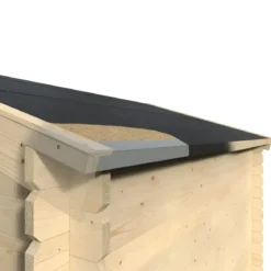Casetta in Legno da Giardino 4x3 Doppia Porta Block-House 34mm