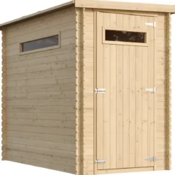 Casetta in Legno da Giardino 144x239x198 cm 19 mm per Attrezzi