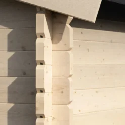 Casetta in Legno di Abete 4x3 con Doppia Porta