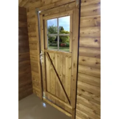 Casetta in Legno Impregnata 2.6x2 19 mm Box per Attrezzi