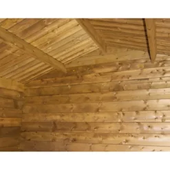 Casetta in Legno Impregnata 2.6x2 19 mm Box per Attrezzi