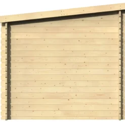 Casetta in Legno 28 mm con Portico 443x229 cm da Giardino Block House