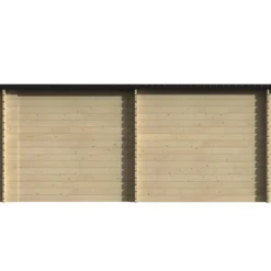 Casetta in Legno 28 mm con Portico 443x229 cm da Giardino Block House