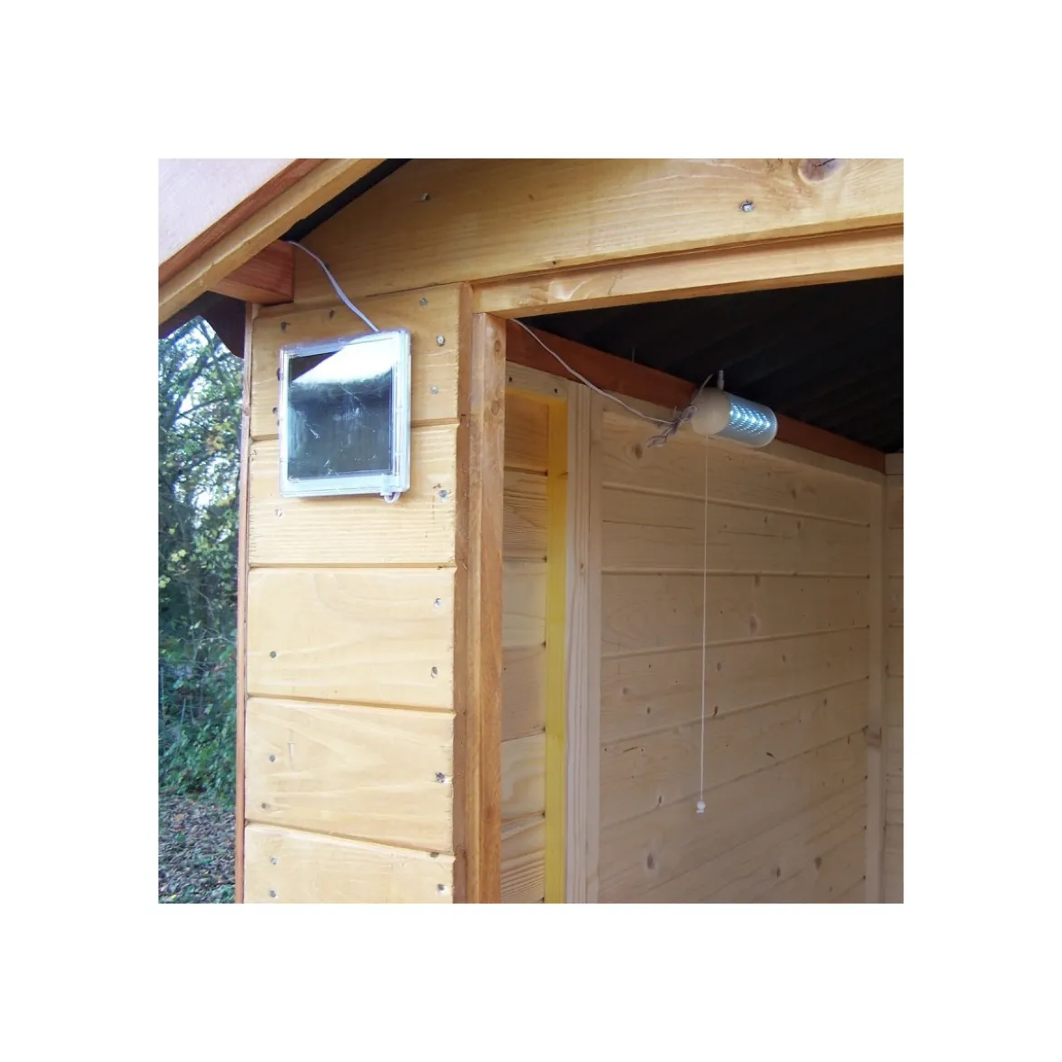 Casetta in Legno uso Bagno 140x140 cm WC da Esterno
