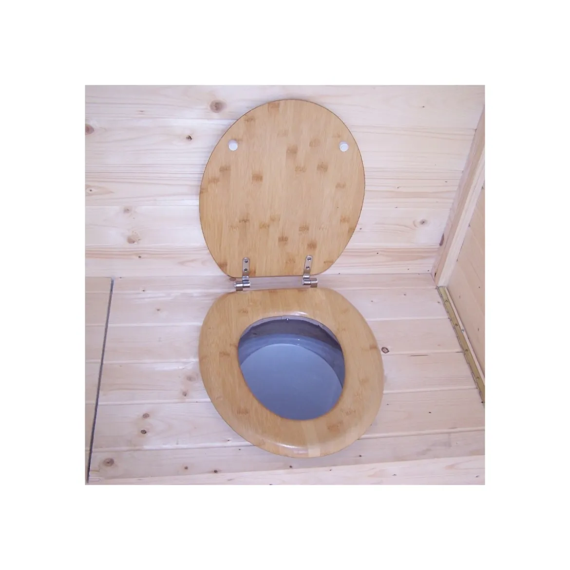 Casetta in Legno uso Bagno 140x140 cm WC da Esterno
