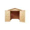 Casetta in Legno 2.4x3.2 a Pannelli 17 mm Garage Box Rimessa Moto