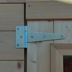 Casetta in Legno 2x1.3 con Pavimento Interno Rimessa per Attrezzi da Giardino