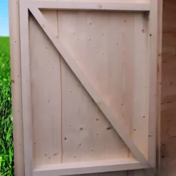 Casetta in Legno 1.5x1.5 con Pavimento Rimessa Ricovero per Attrezzi da Giardino