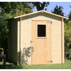 Casetta in Legno 2x2 da Esterno Giardino Capanno Porta Attrezzi Box Ricovero