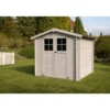 Casetta in Legno 2x2 19 mm Block House Moderna Casina Porta Attrezzi da Giardino