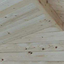 Casetta in Legno 2.5x2.5 19 mm con Pavimento Rimessa Ricovero Attrezzi Giardino
