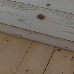 Casetta in Legno 2x2.5 25 mm con Pavimento Rimessa Porta Attrezzi da Giardino