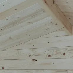 Casetta in Legno 2x2.5 25 mm con Pavimento Rimessa Porta Attrezzi da Giardino