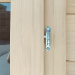Casetta in Legno 2x2.5 25 mm con Pavimento Rimessa Porta Attrezzi da Giardino