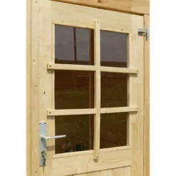 Casetta in Legno 3x3 28 mm da Giardino Rimessa per Attrezzi Blockhouse