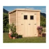 Casetta in Legno 2x2 19 mm Giardino Armadio Esterno Attrezzi Blockhouse Rimessa