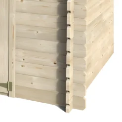 Casetta in Legno 3x2 mt Block House 28 mm Moderna Porta Attrezzi da Giardino