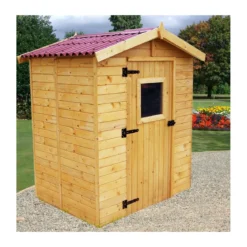 Casetta in Legno 160x160 Pavimento Mobile Ripostiglio Giardino Esterno Attrezzi