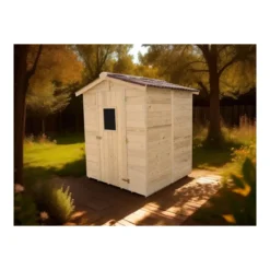 Casetta in Legno 160x160 Pavimento Mobile Ripostiglio Giardino Esterno Attrezzi