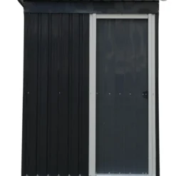 Casetta in Metallo 151x130 cm con Tetto Monofalda 2 m2 Lucchetabile