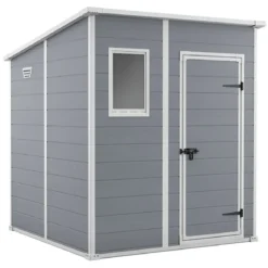 Casetta in Resina Manor Pent da Giardino Keter 183x185 cm per Attrezzi