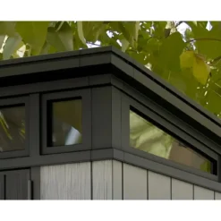 Casetta Keter Artisan 214x216 Addossata con Pavimento Interno