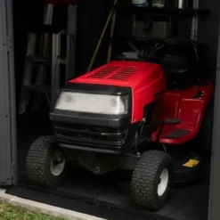 Casetta Keter Newton Plus da Giardino Box in Resina Grigio 230x350 cm