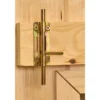 Casetta Legnaia 2.4x1.6 con Pavimento Interno in Legno Pannelli 16 mm Attrezzi