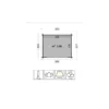 Casetta 28 mm in Legno 2.5x2 Giardino Attrezzi Blockhouse Box Ripostiglio Rimessa