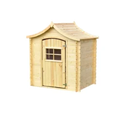 Casetta per Bambini Gioco all'Aperto Casa Timbela in Pannelli di Legno