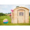 Casetta per Bambini Timbela in Legno Assemblabile da Esterno e Giardino