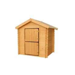 Casetta per Bambini Timbela in Pannelli di Legno per Gioco all'Aperto