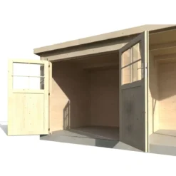 Casetta Rimessa Attrezzi in Legno da Giardino 476x256 cm