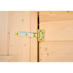 Casetta 2.4x2.4 in Legno Pannelli 16 mm da Giardino Esterno per Attrezzi Rimessa