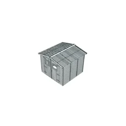 Casetta 2.4x2.4 in Legno Pannelli 16 mm da Giardino Esterno per Attrezzi Rimessa