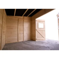 Casetta 2.8x2 in Legno Pannelli 16 mm Senza Pavimento Attrezzi Rimessa Giardino