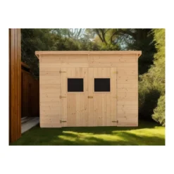 Casetta 2.8x2 in Legno Pannelli 16 mm Senza Pavimento Attrezzi Rimessa Giardino