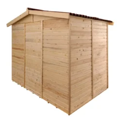 Casetta 2.4x1.6 in Legno Pannelli 16 mm con Pavimento Interno Attrezzi Giardino