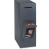 Cassaforte acciaio antirapina 20x57x35 cm fessura inserimento frontale