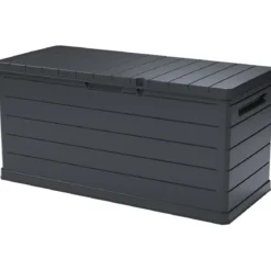 Cassapanca da Esterno in Plastica Impermeabile Baule Lucchettabile